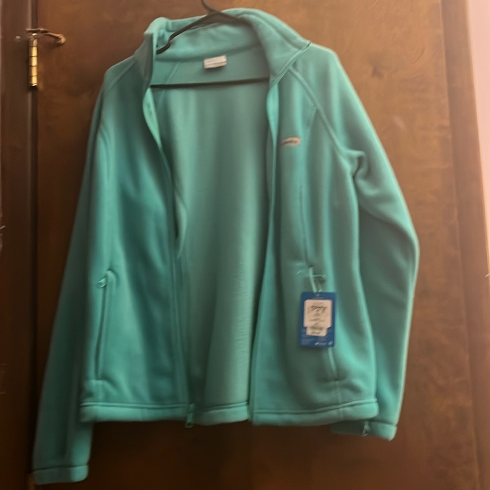 Teal women’s Colombia fleece